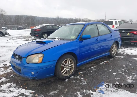 2005 Subaru Impreza Wrx from USA, damaged, VIN JF1GD29615G509296